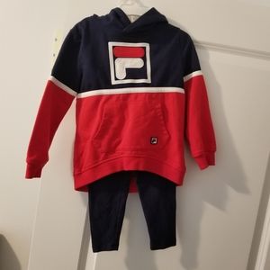 Fila girls sweatsuit